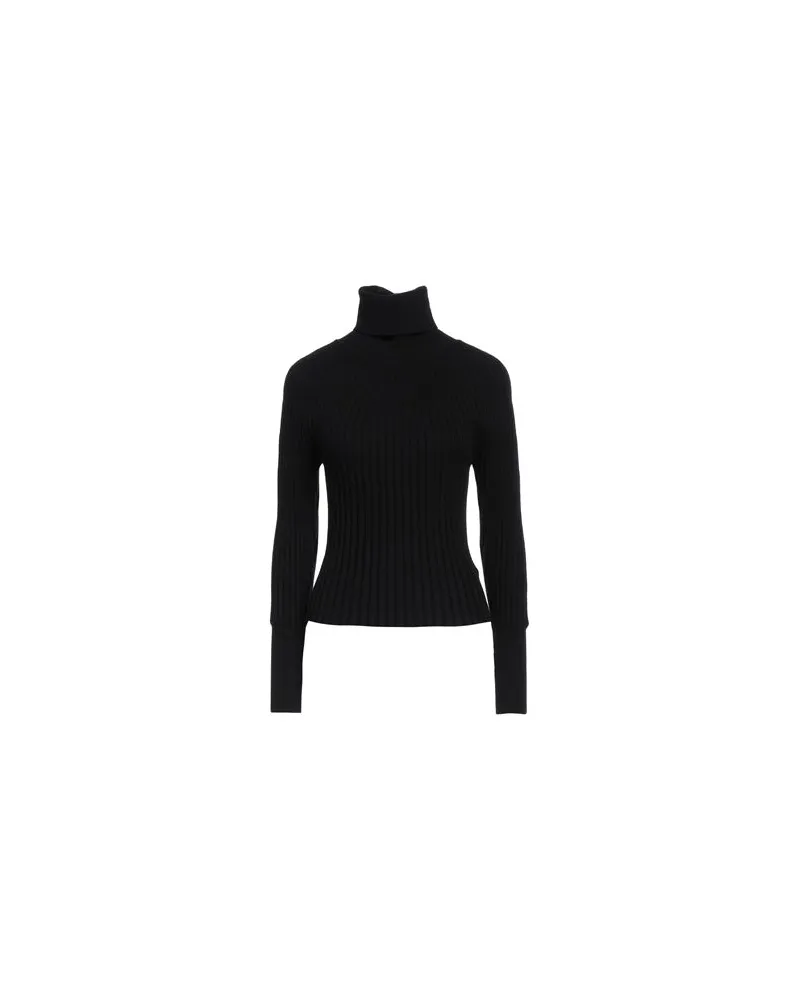 Alpha Studio STRICKWAREN - Rollkragenpulloverauf YOOX.COM Schwarz