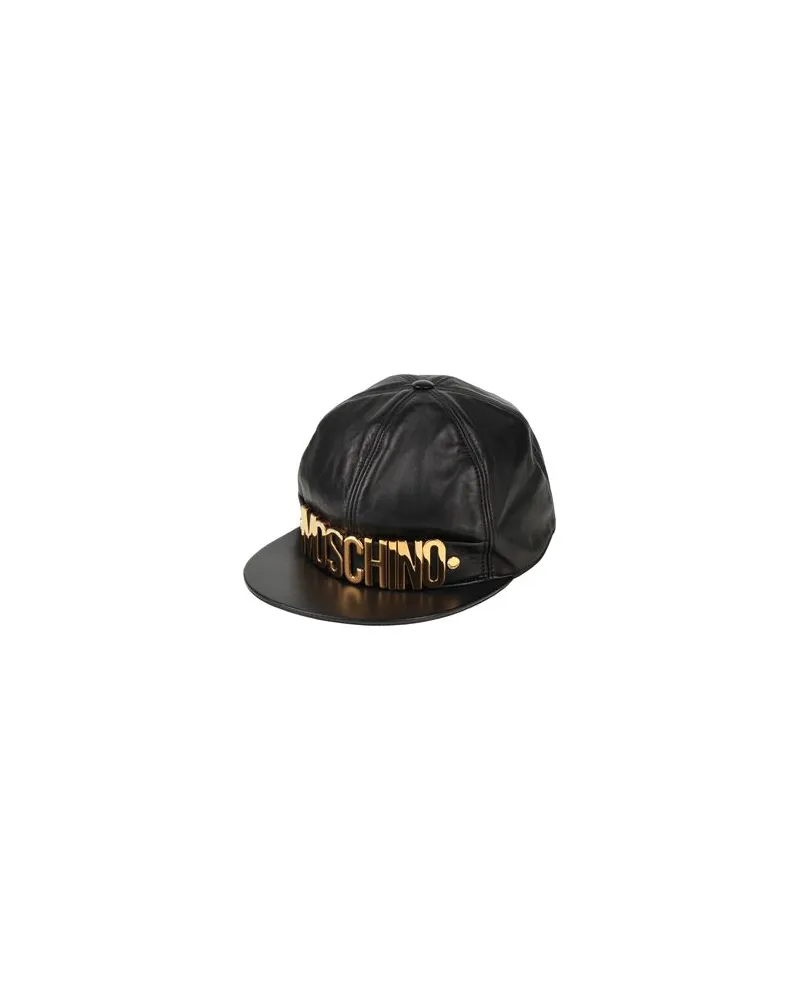 Moschino ACCESSOIRES - Mützen & Hüteauf YOOX.COM Schwarz