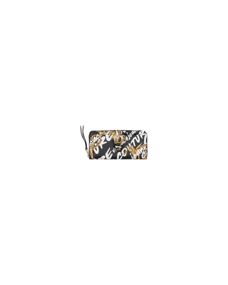 Versace Jeans Kleinlederwaren - Brieftaschenauf YOOX.COM Schwarz