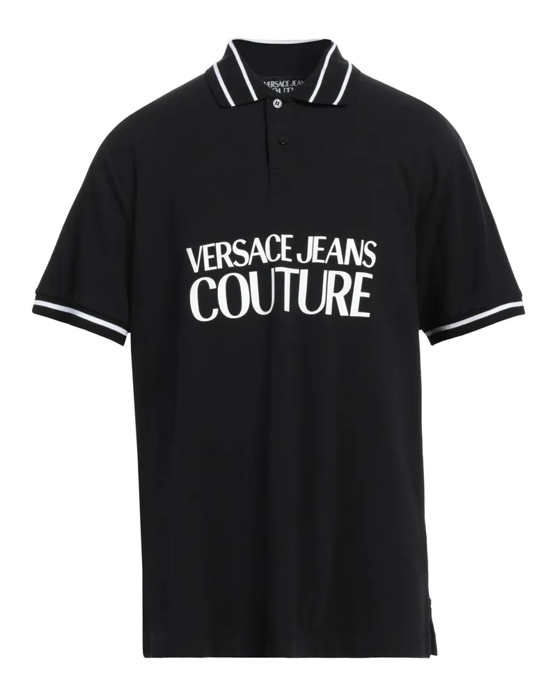 Versace Jeans Poloshirt Schwarz