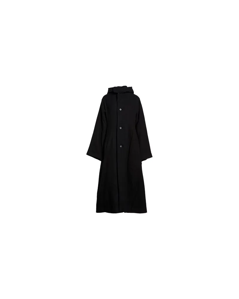 Yohji Yamamoto JACKEN & MÄNTEL - Mäntelauf YOOX.COM Schwarz