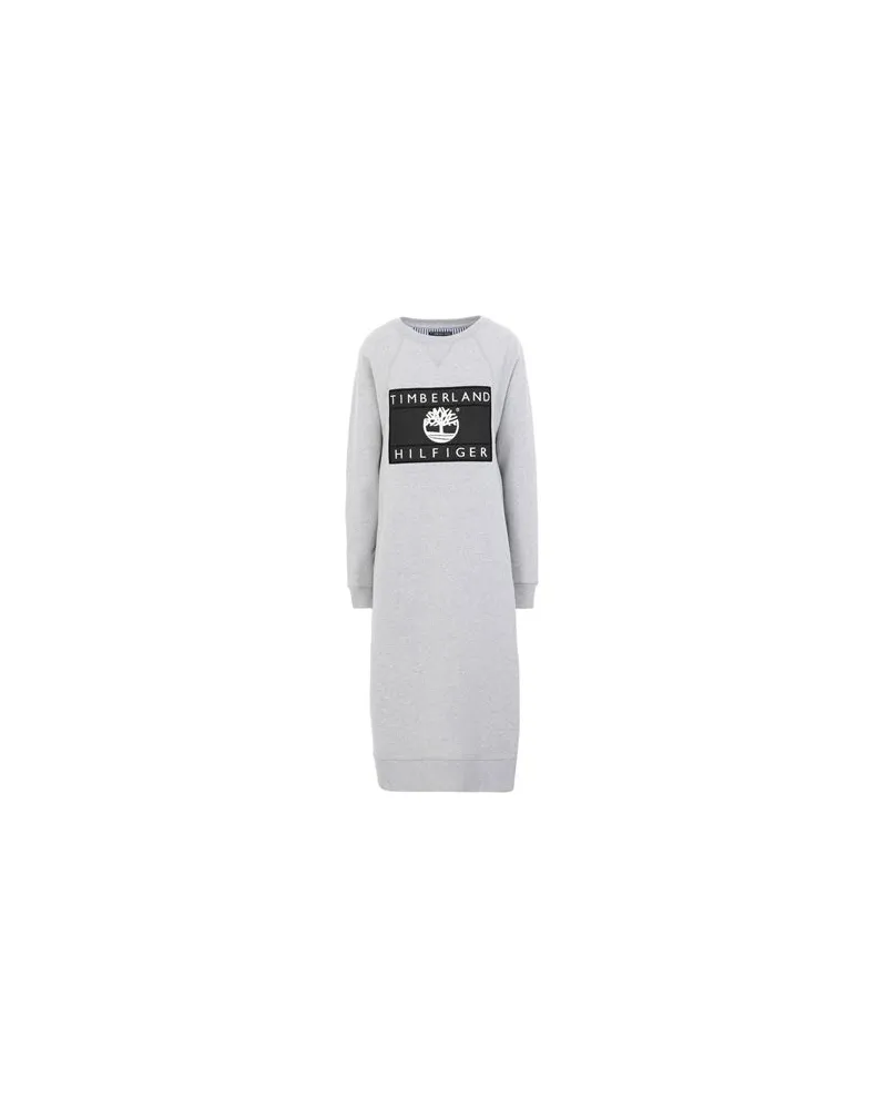 Timberland THXTBL RI FLAG SWEATER DRESS  - KLEIDER - Midi-Kleiderauf YOOX.COM Hellgrau