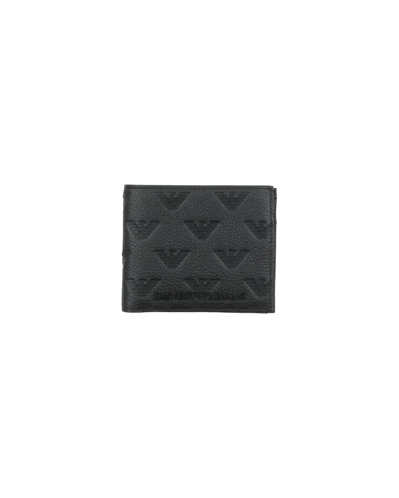 Emporio Armani Kleinlederwaren - Brieftaschenauf YOOX.COM Schwarz