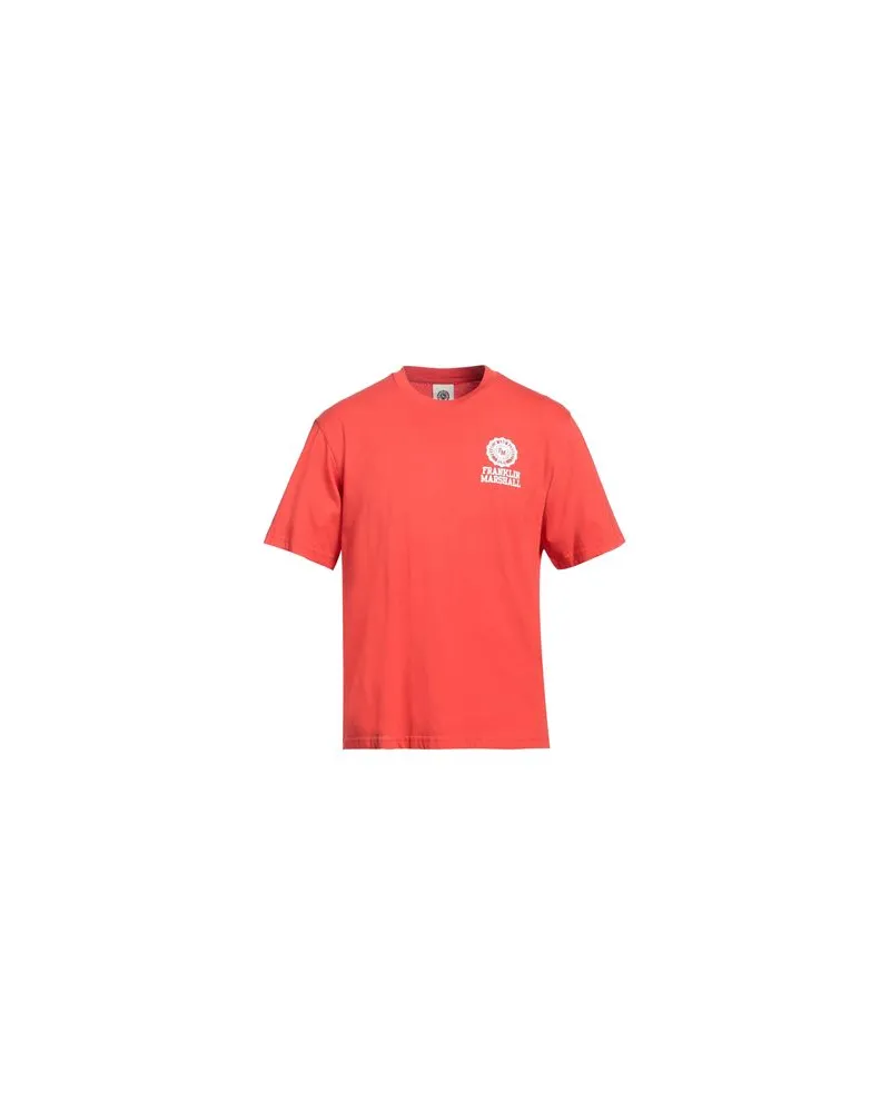 Franklin & Marshall TOPS - T-shirtsauf YOOX.COM Rot