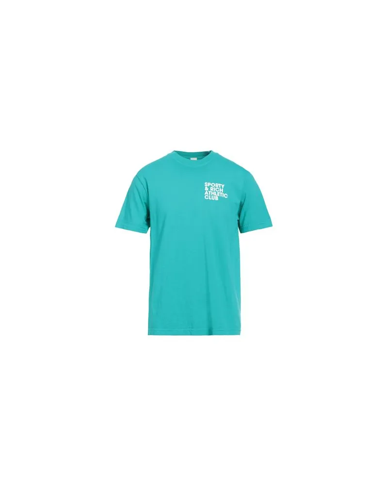 SPORTY & RICH TOPS - T-shirtsauf YOOX.COM Tūrkis