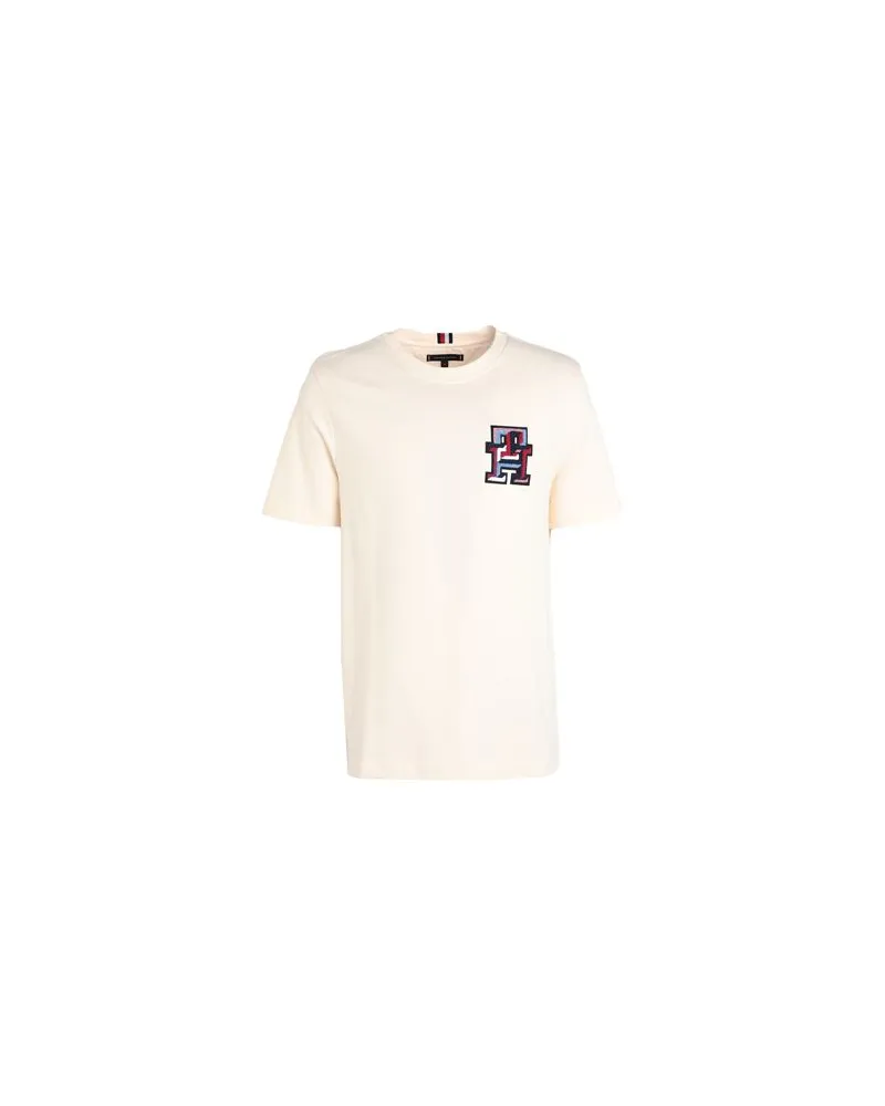 Tommy Hilfiger TOPS - T-shirtsauf YOOX.COM Cremeweiß