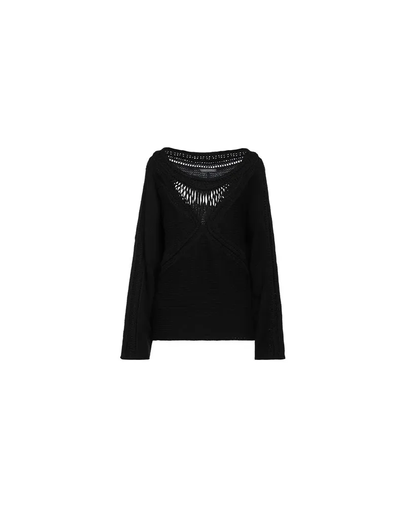 Alberta Ferretti STRICKWAREN - Pulloverauf YOOX.COM Schwarz