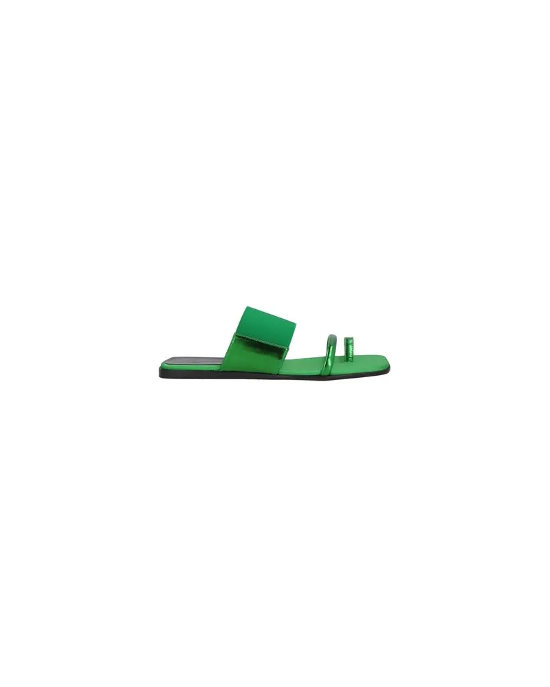 Cesare Paciotti SCHUHE - Zehentrennerauf YOOX.COM Smaragdgrün
