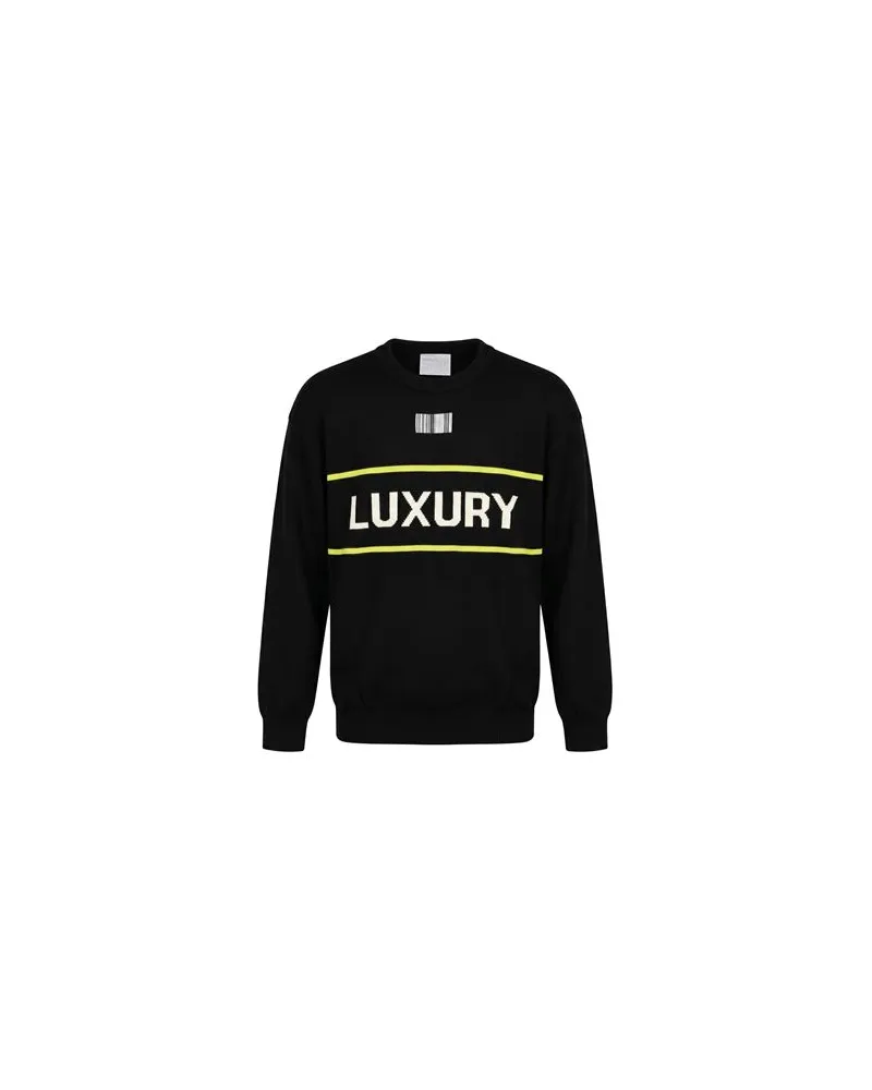 VETEMENTS STRICKWAREN - Pulloverauf YOOX.COM Schwarz