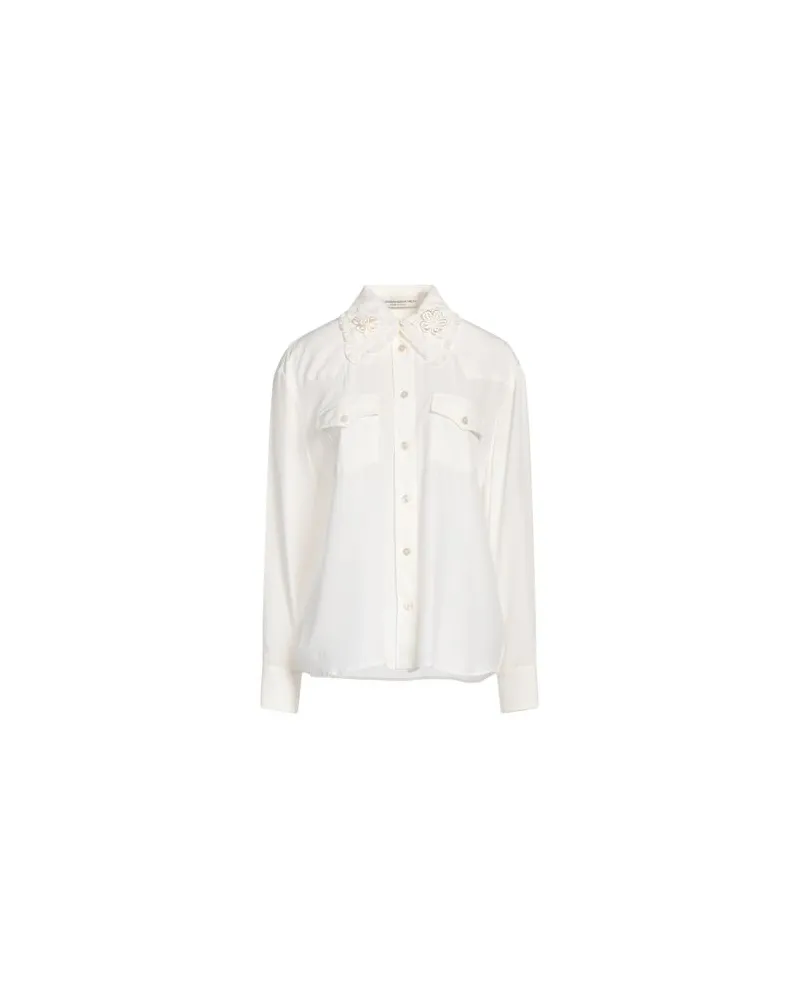 Alessandra Rich TOPS - Hemdenauf YOOX.COM Elfenbein