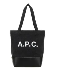 A.P.C. Schultertasche Schwarz