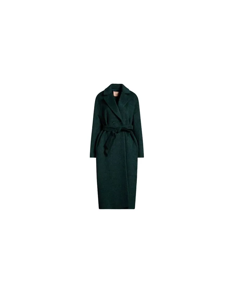 Twin-Set JACKEN & MÄNTEL - Mäntelauf YOOX.COM Dunkelgrün