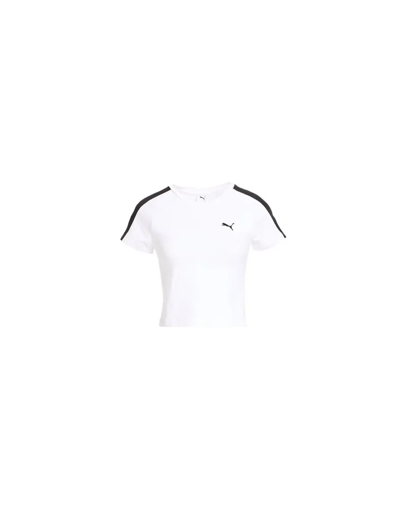 Puma TOPS - T-shirtsauf YOOX.COM Weiß
