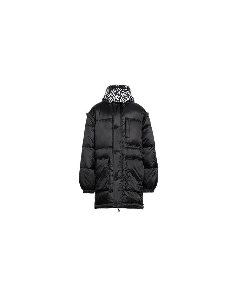 Versace Jeans JACKEN & MÄNTEL - Pufferjacken & Daunenjackenauf YOOX.COM Schwarz