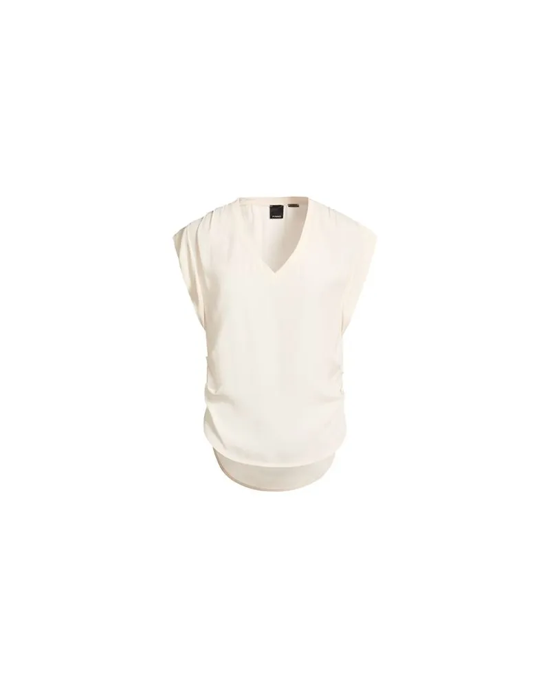 Pinko TOPS - Topsauf YOOX.COM Cremeweiß