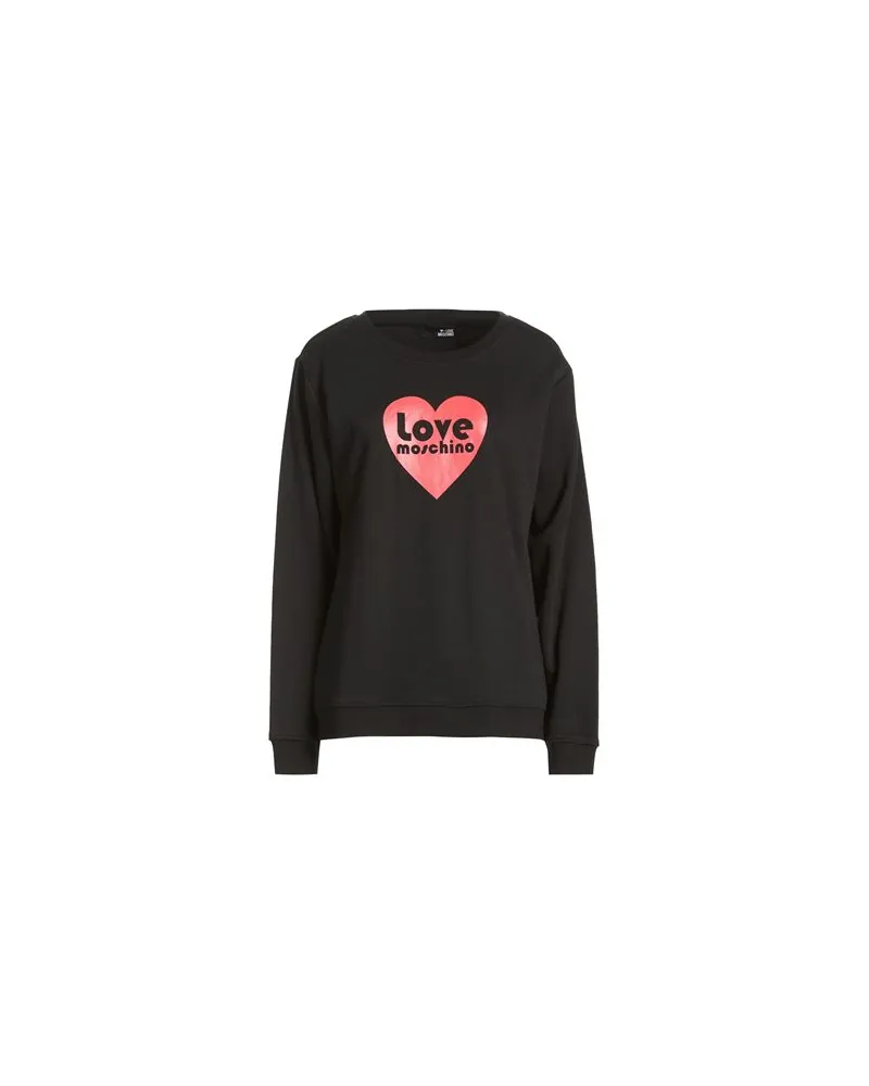 Moschino TOPS - Sweatshirtsauf YOOX.COM Schwarz