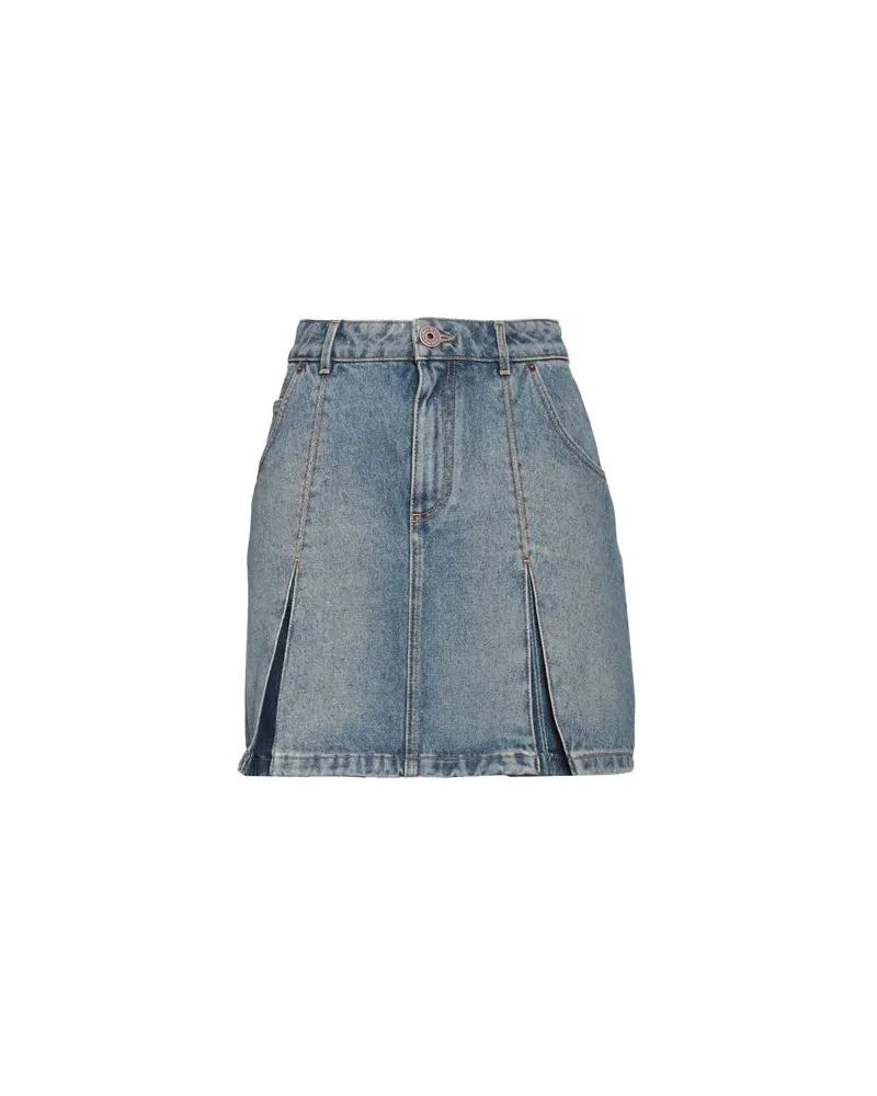 Balmain HOSEN & RÖCKE - Jeansröckeauf YOOX.COM Blau
