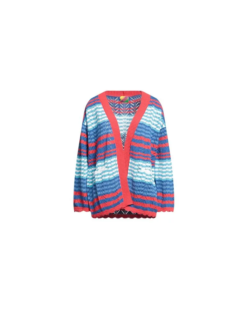 Gallo STRICKWAREN - Strickjackenauf YOOX.COM Blau