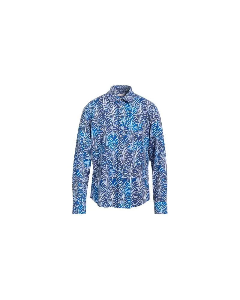 OFFICINA 36 TOPS - Hemdenauf YOOX.COM Blau