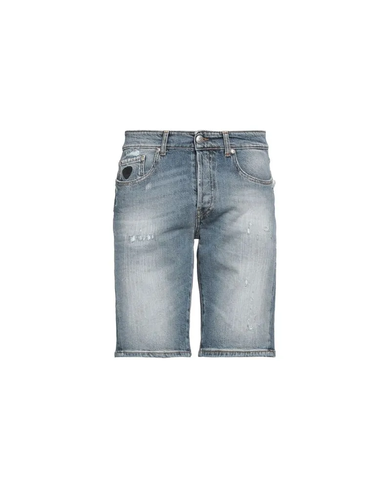 John Richmond HOSEN & RÖCKE - Jeansshortsauf YOOX.COM Blau