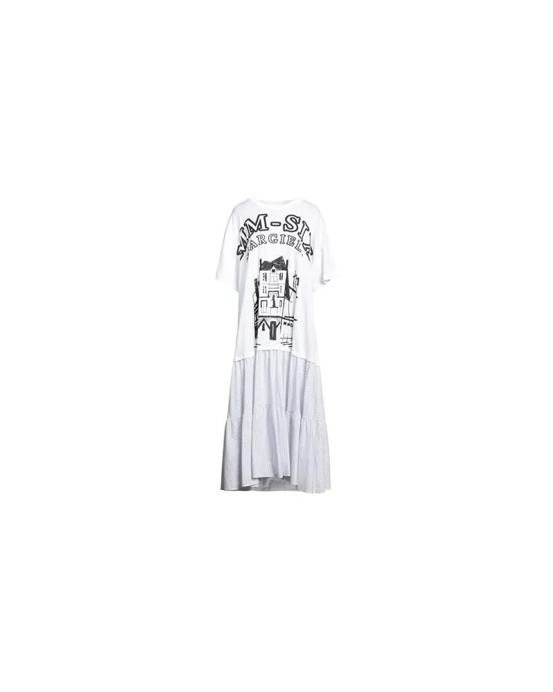 Maison Margiela KLEIDER - Maxi-Kleiderauf YOOX.COM Weiß