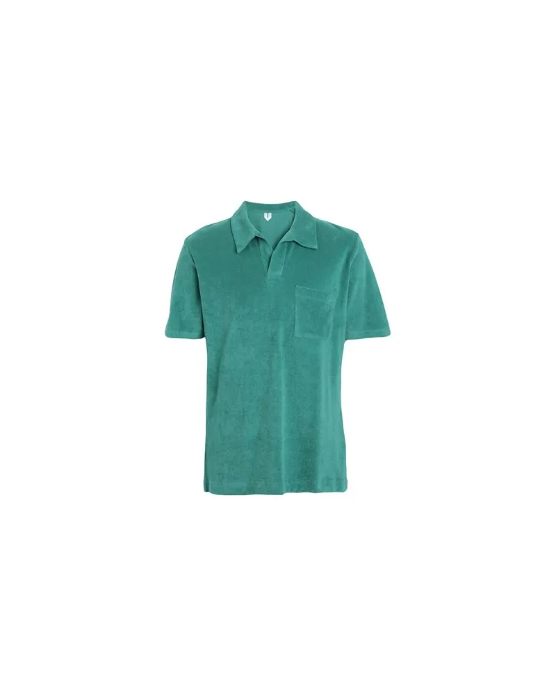 Arket TOPS - Poloshirtsauf YOOX.COM Smaragdgrün
