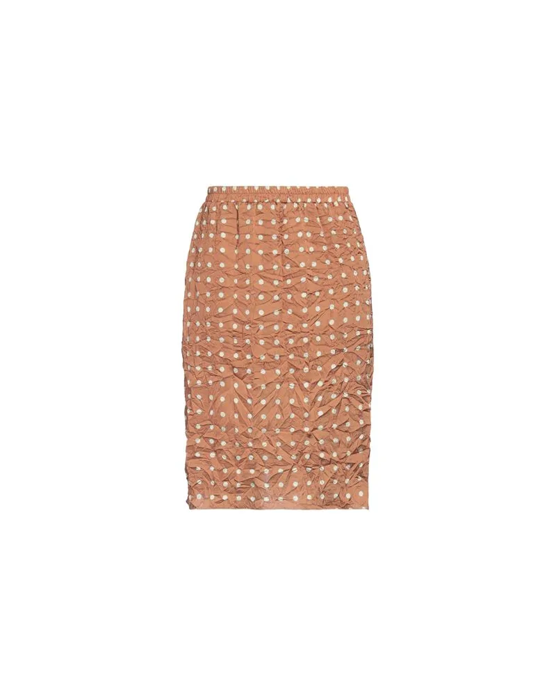 Seventy HOSEN & RÖCKE - Midi-Röckeauf YOOX.COM Lederfarben