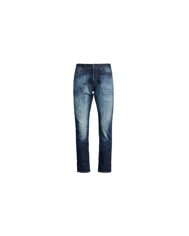 DENHAM HOSEN & RÖCKE - Jeanshosenauf YOOX.COM Blau