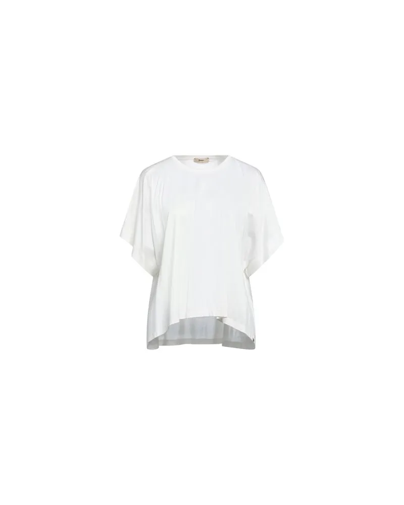 Herno TOPS - T-shirtsauf YOOX.COM Cremeweiß