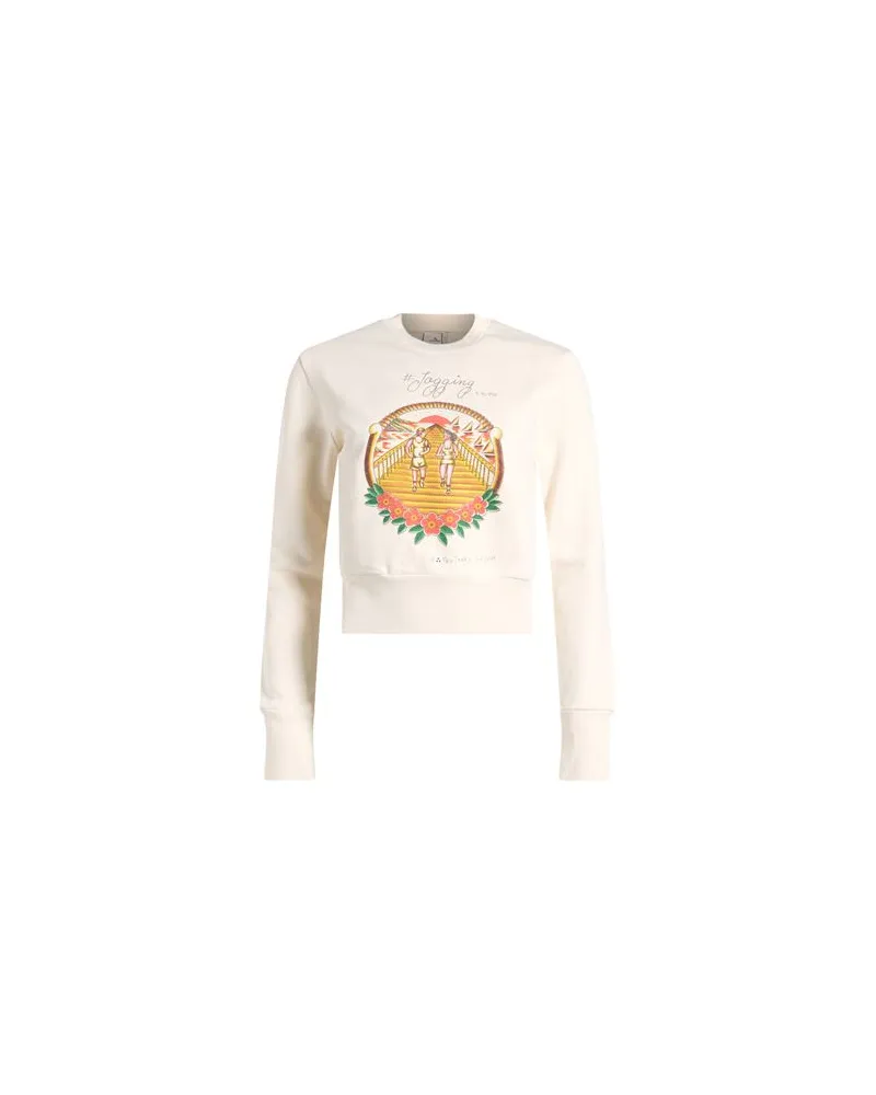 Peuterey TOPS - Sweatshirtsauf YOOX.COM Elfenbein