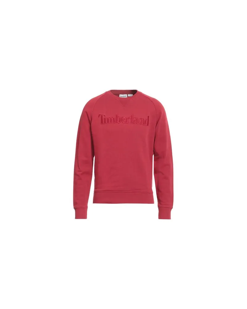 Timberland TOPS - Sweatshirtsauf YOOX.COM Ziegelrot