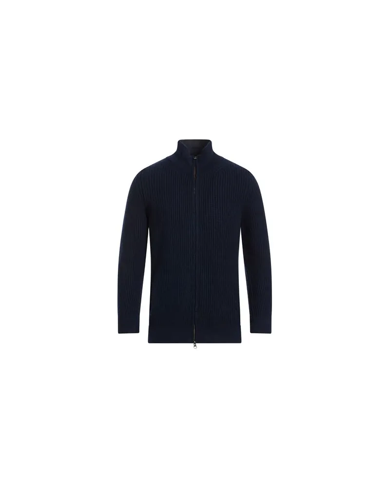 ARAGONA STRICKWAREN - Strickjackenauf YOOX.COM Marineblau