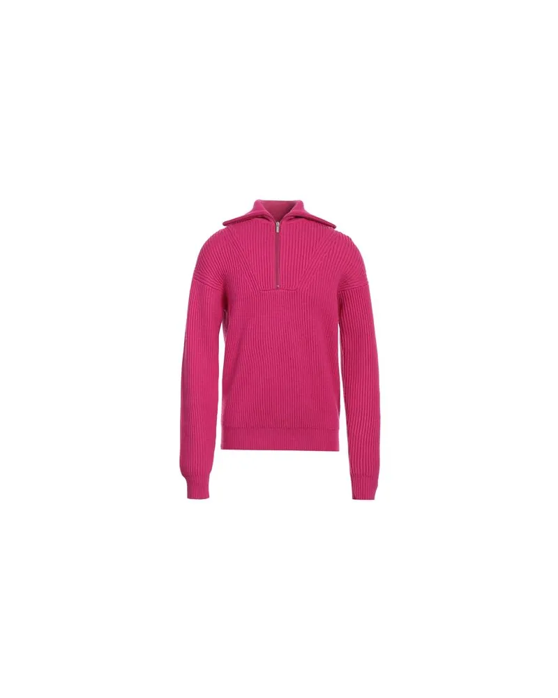 Drôle de Monsieur STRICKWAREN - Rollkragenpulloverauf YOOX.COM Fuchsia