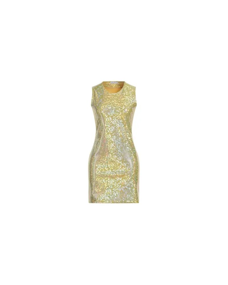 Saks Potts KLEIDER - Mini-Kleiderauf YOOX.COM Gelb