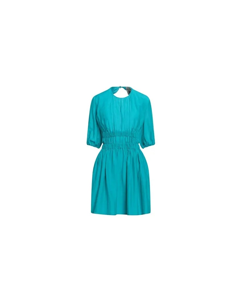 Semicouture KLEIDER - Mini-Kleiderauf YOOX.COM Tūrkis