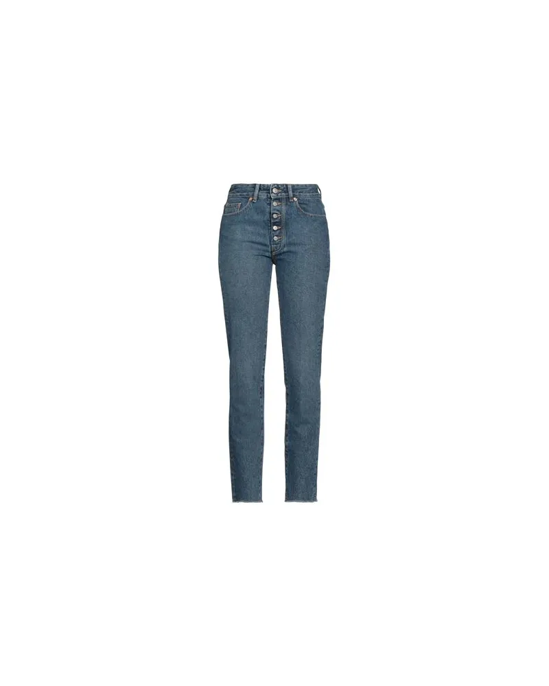 Maison Margiela HOSEN & RÖCKE - Jeanshosenauf YOOX.COM Blau