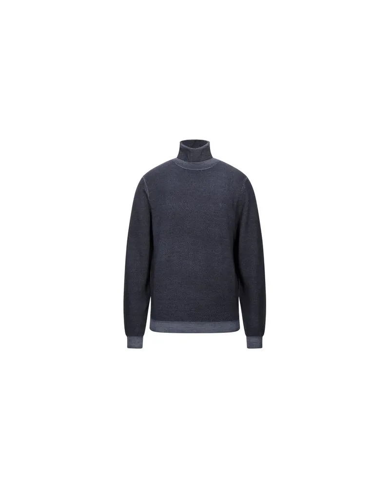 Sun68 STRICKWAREN - Rollkragenpulloverauf YOOX.COM Taubenblau