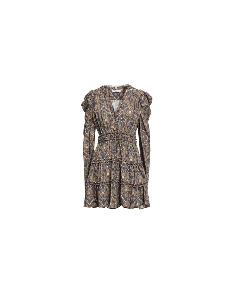 Simona Corsellini KLEIDER - Mini-Kleiderauf YOOX.COM Taubenblau