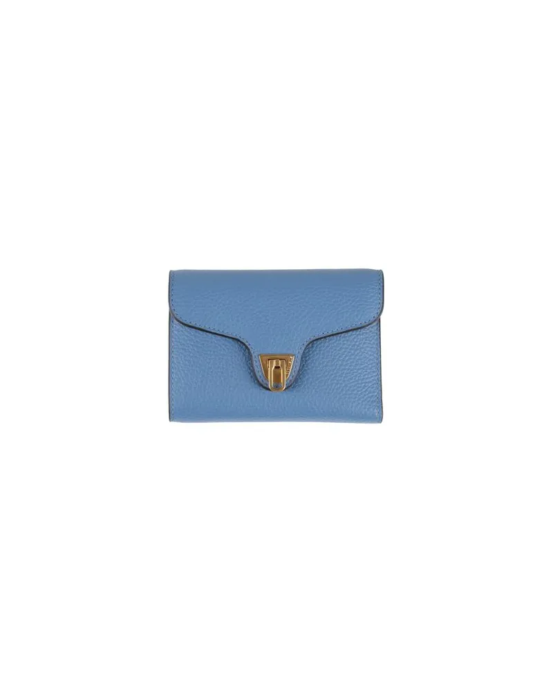 Coccinelle Kleinlederwaren - Brieftaschenauf YOOX.COM Hellblau