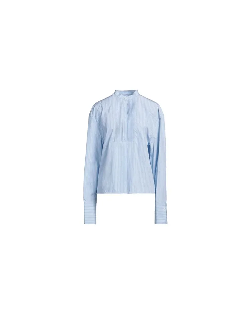 Jil Sander TOPS - Hemdenauf YOOX.COM Himmelblau