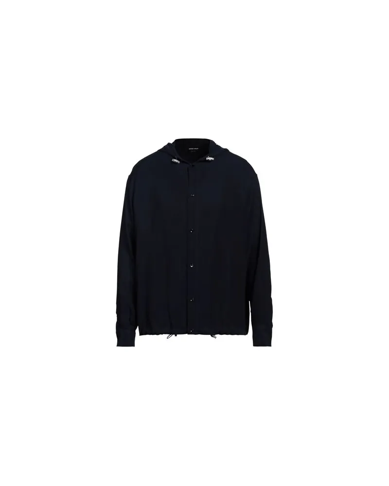 Giorgio Armani TOPS - Hemdenauf YOOX.COM Nachtblau
