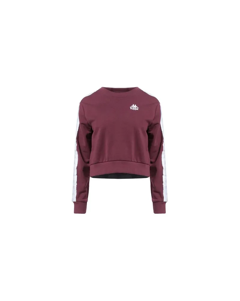 Kappa TOPS - Sweatshirtsauf YOOX.COM Pflaume