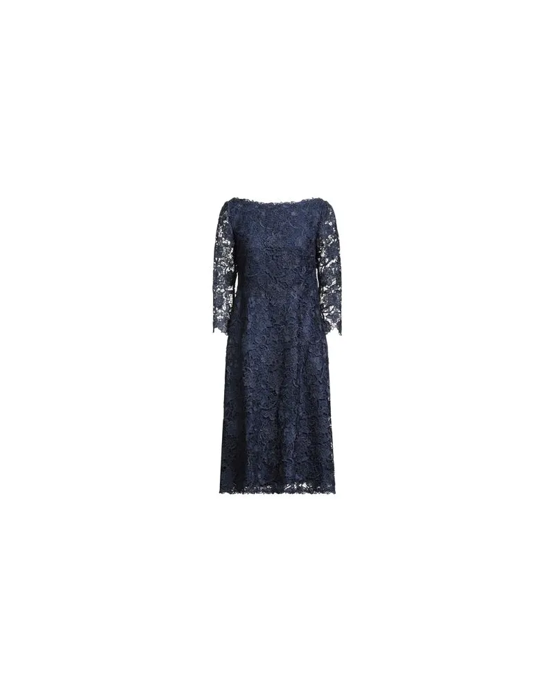 Luisa Spagnoli KLEIDER - Midi-Kleiderauf YOOX.COM Nachtblau
