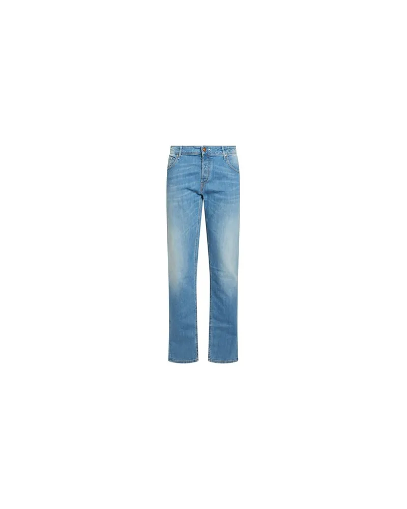 Hand Picked HOSEN & RÖCKE - Jeanshosenauf YOOX.COM Blau