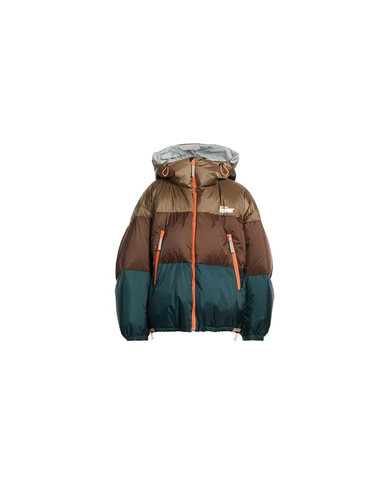 kolor JACKEN & MÄNTEL - Pufferjacken & Daunenjackenauf YOOX.COM Braun