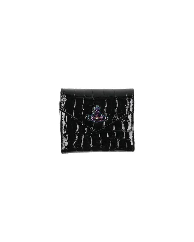Vivienne Westwood Kleinlederwaren - Brieftaschenauf YOOX.COM Schwarz