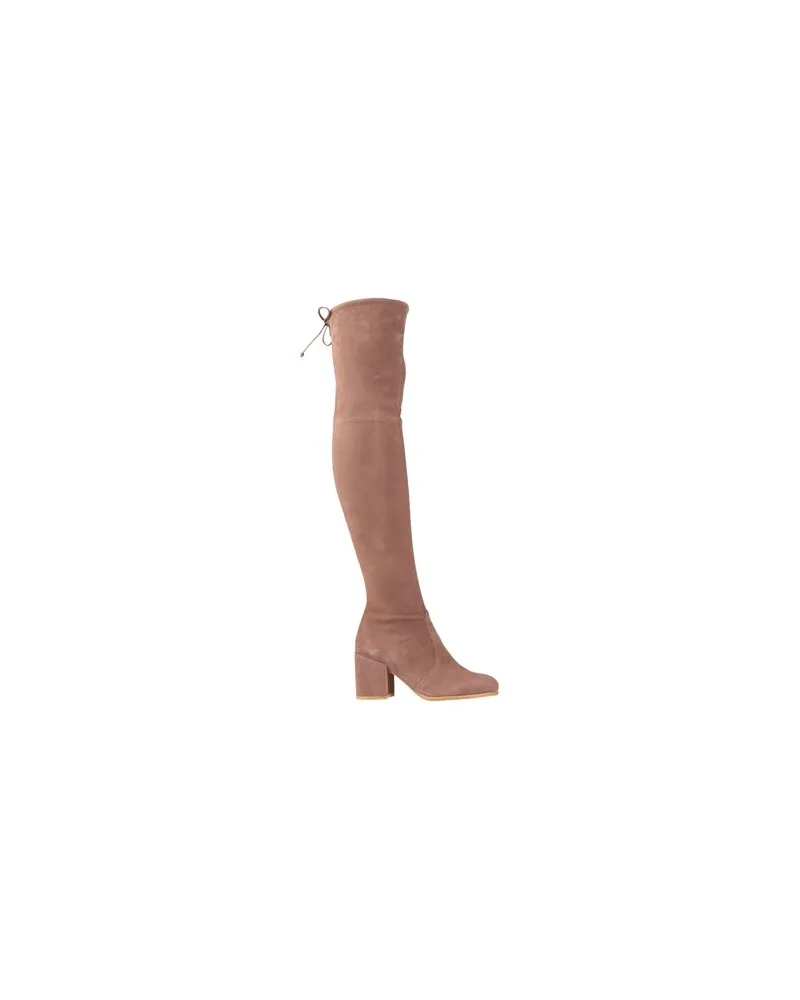 Stuart Weitzman SCHUHE - Stiefelauf YOOX.COM Hellbraun