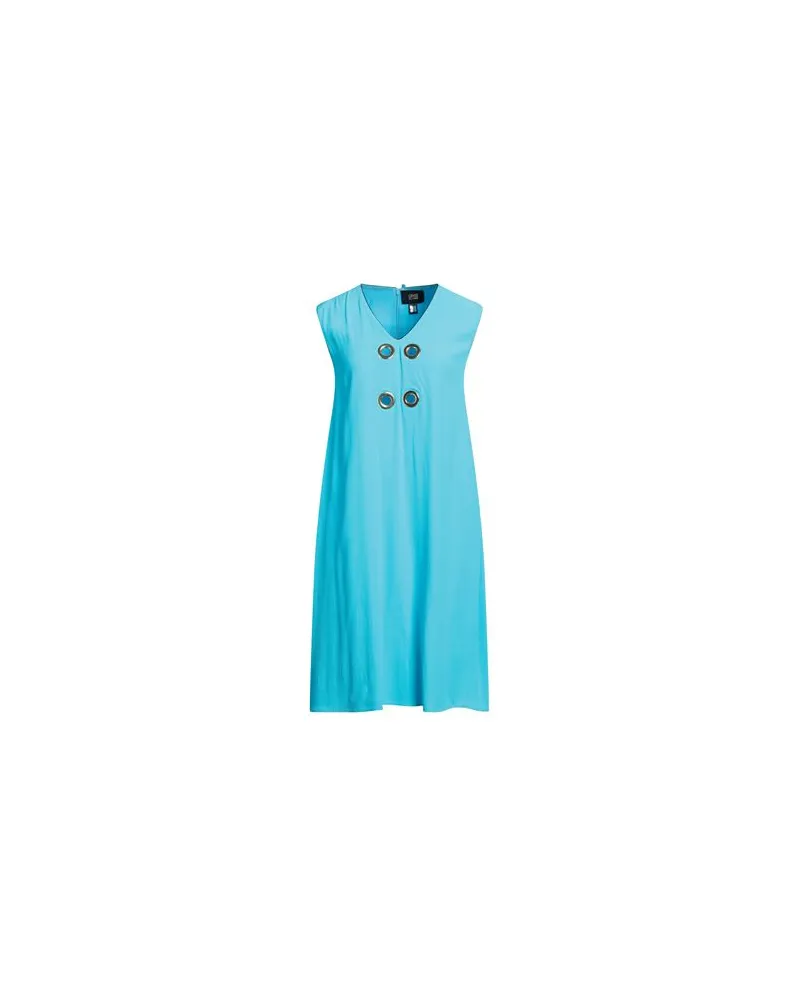Roberto Cavalli KLEIDER - Mini-Kleiderauf YOOX.COM Azurblau