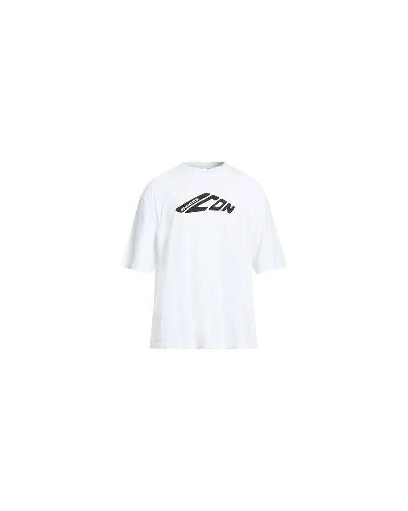 Dsquared2 TOPS - T-shirtsauf YOOX.COM Weiß