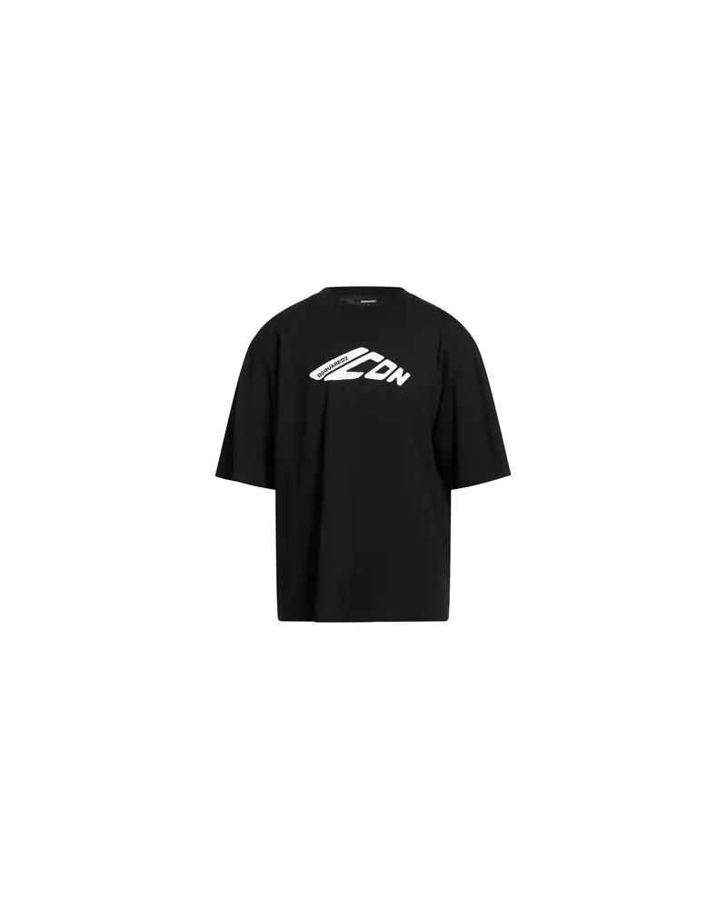 Dsquared2 TOPS - T-shirtsauf YOOX.COM Schwarz